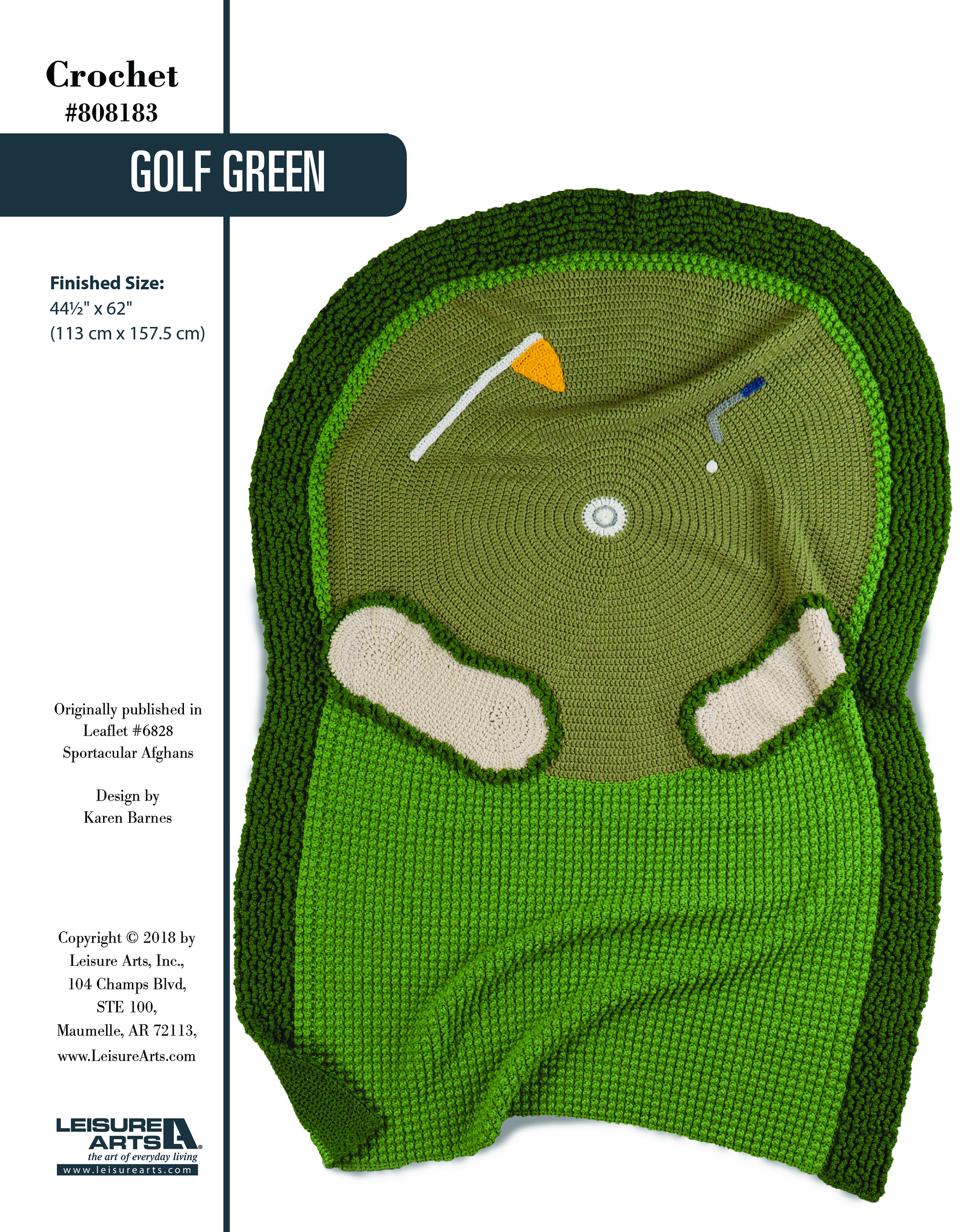 Leisure Arts ePattern Golf Green