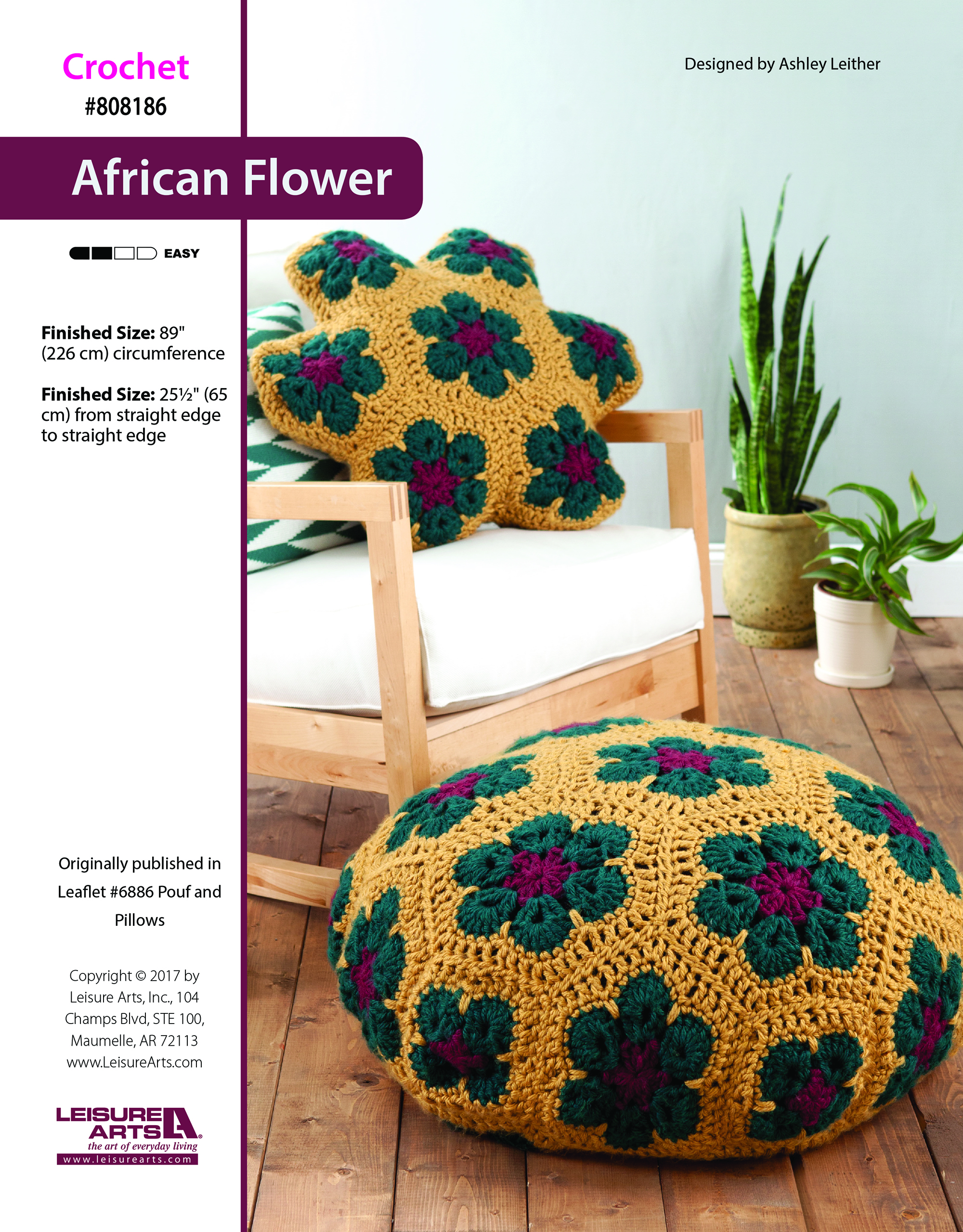 Leisure Arts ePattern African Flower