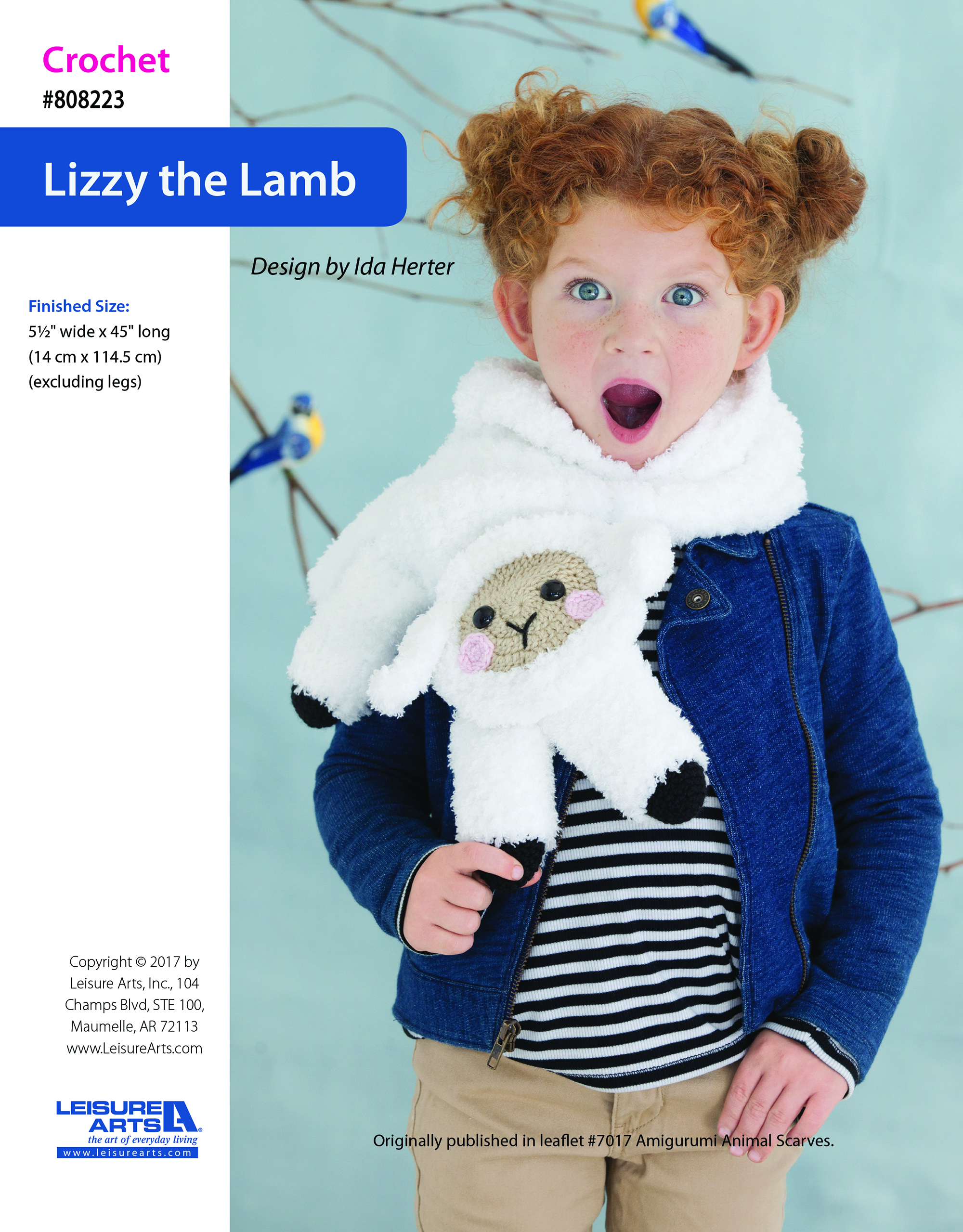 Leisure Arts ePattern Lizzy the Lamb
