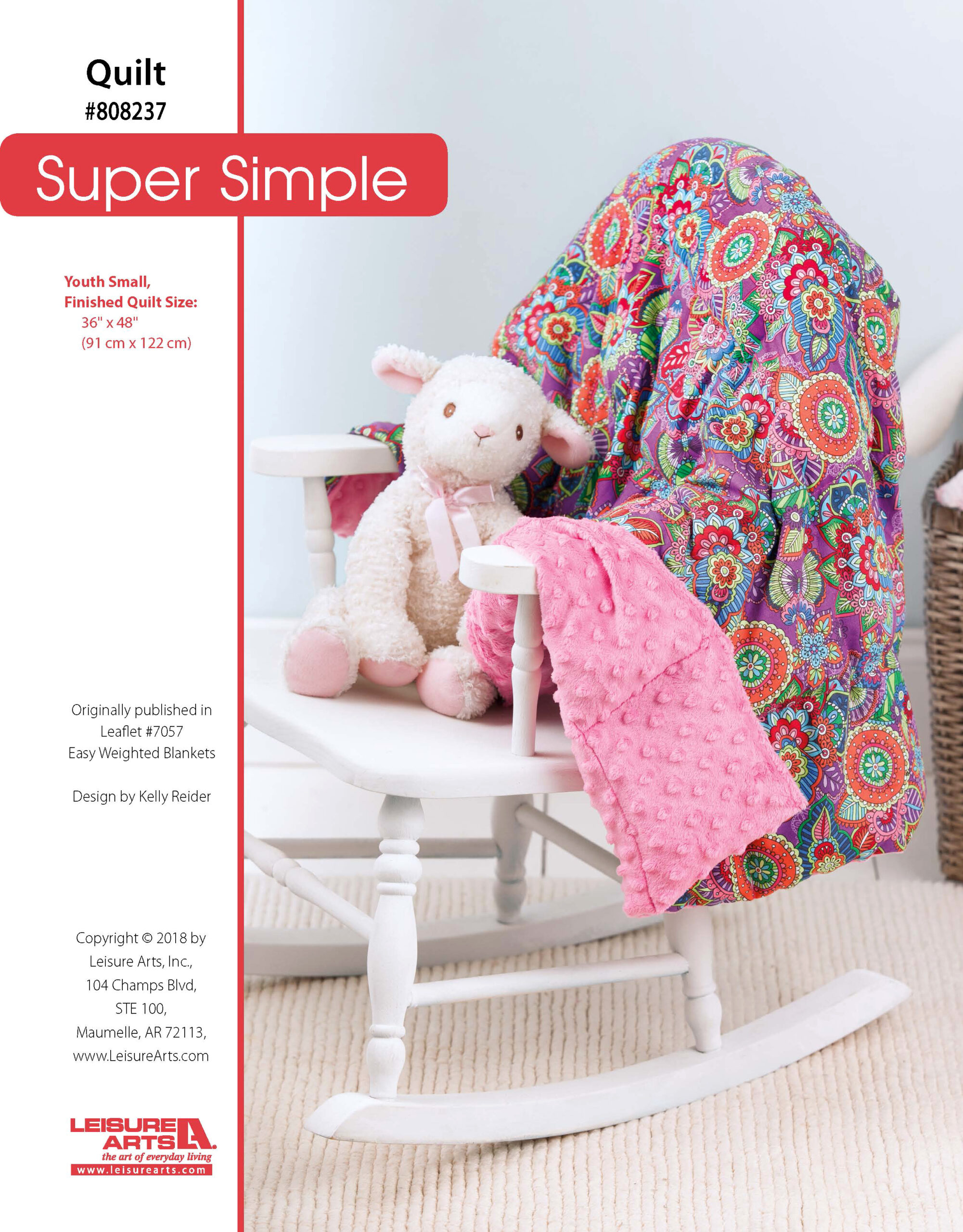 Leisure Arts ePattern Super Simple Weighted Blanket