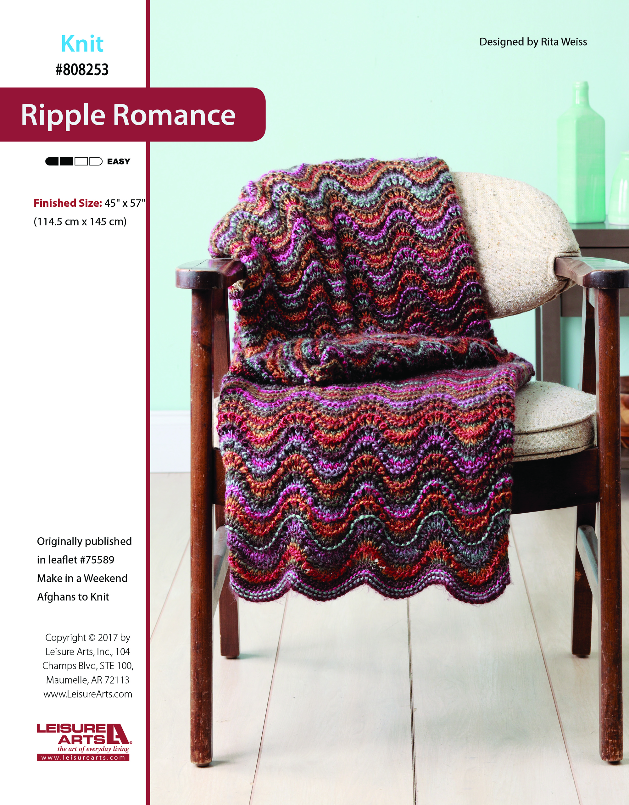 Leisure Arts ePattern Ripple Romance