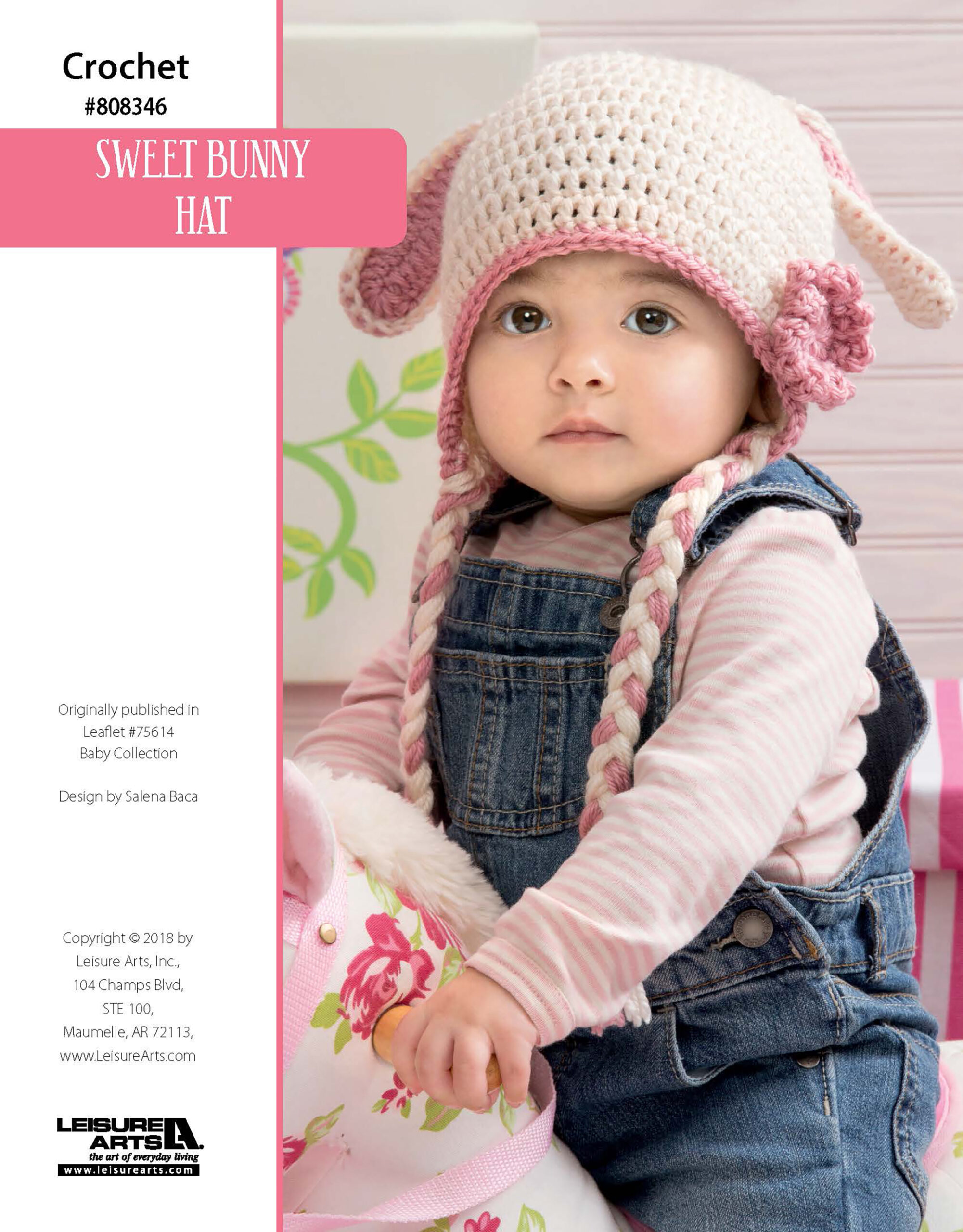 Leisure Arts ePattern Sweet Bunny Hat