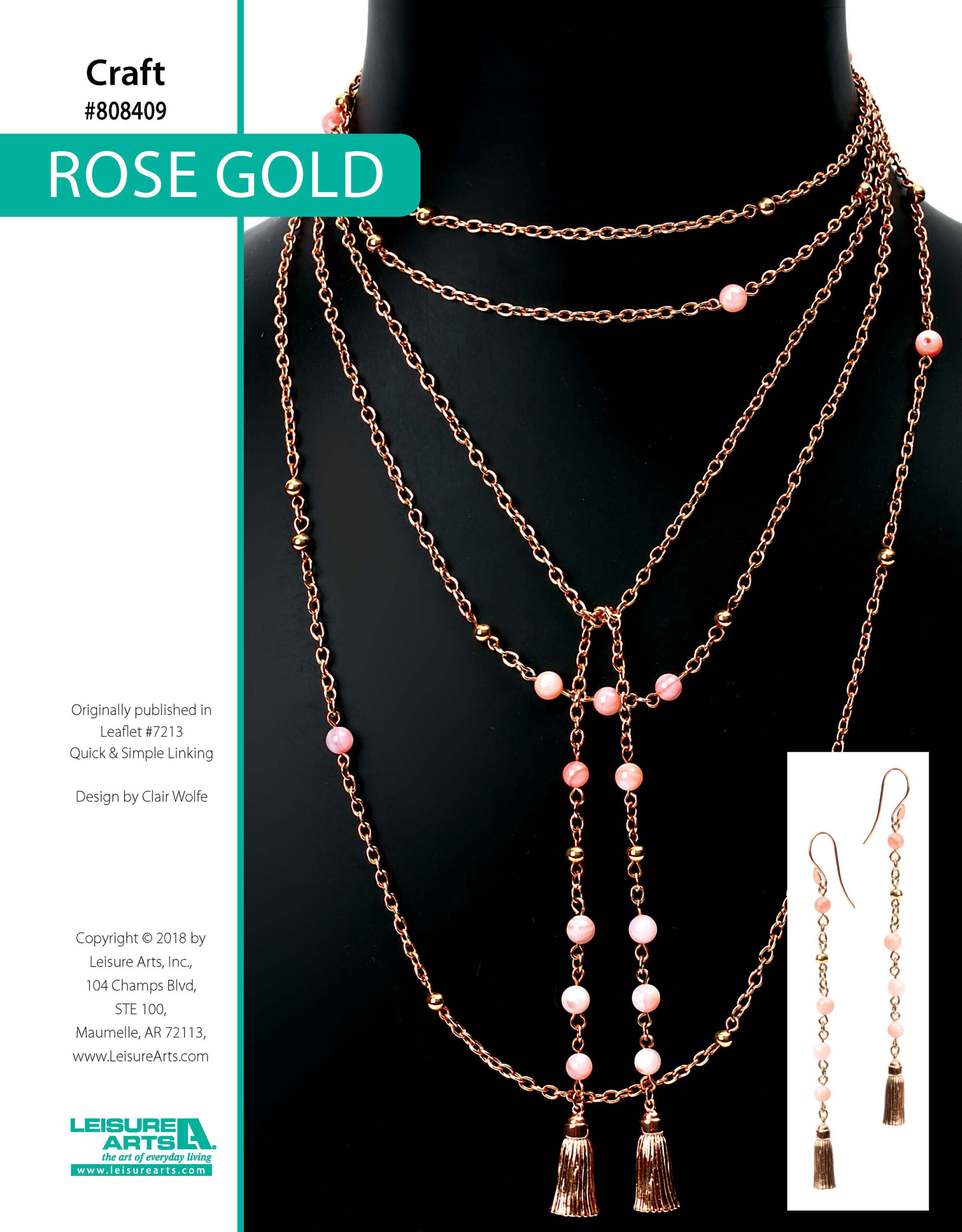 Leisure Arts ePattern Rose Gold