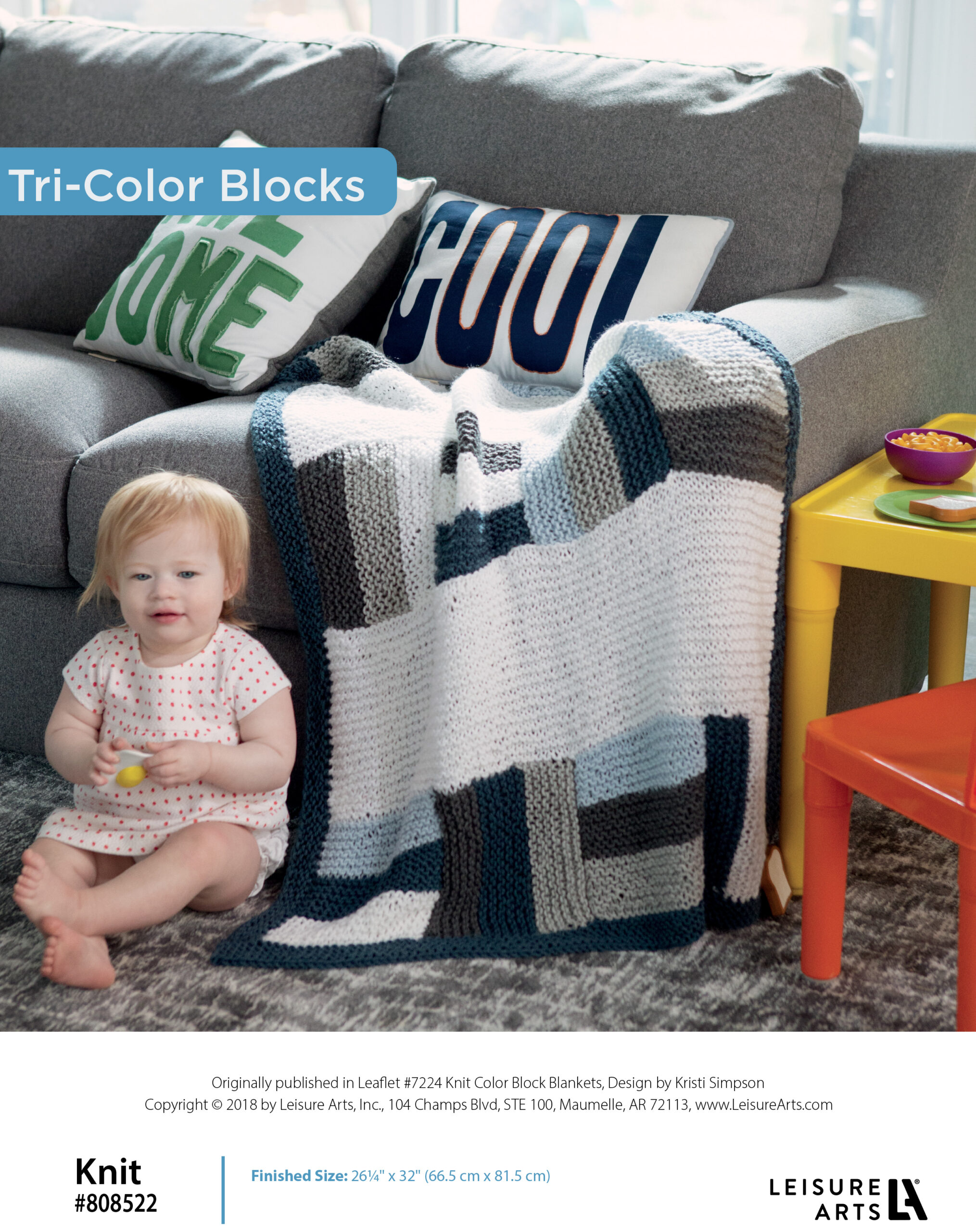 Leisure Arts Leisure Arts ePattern TriColor Blocks