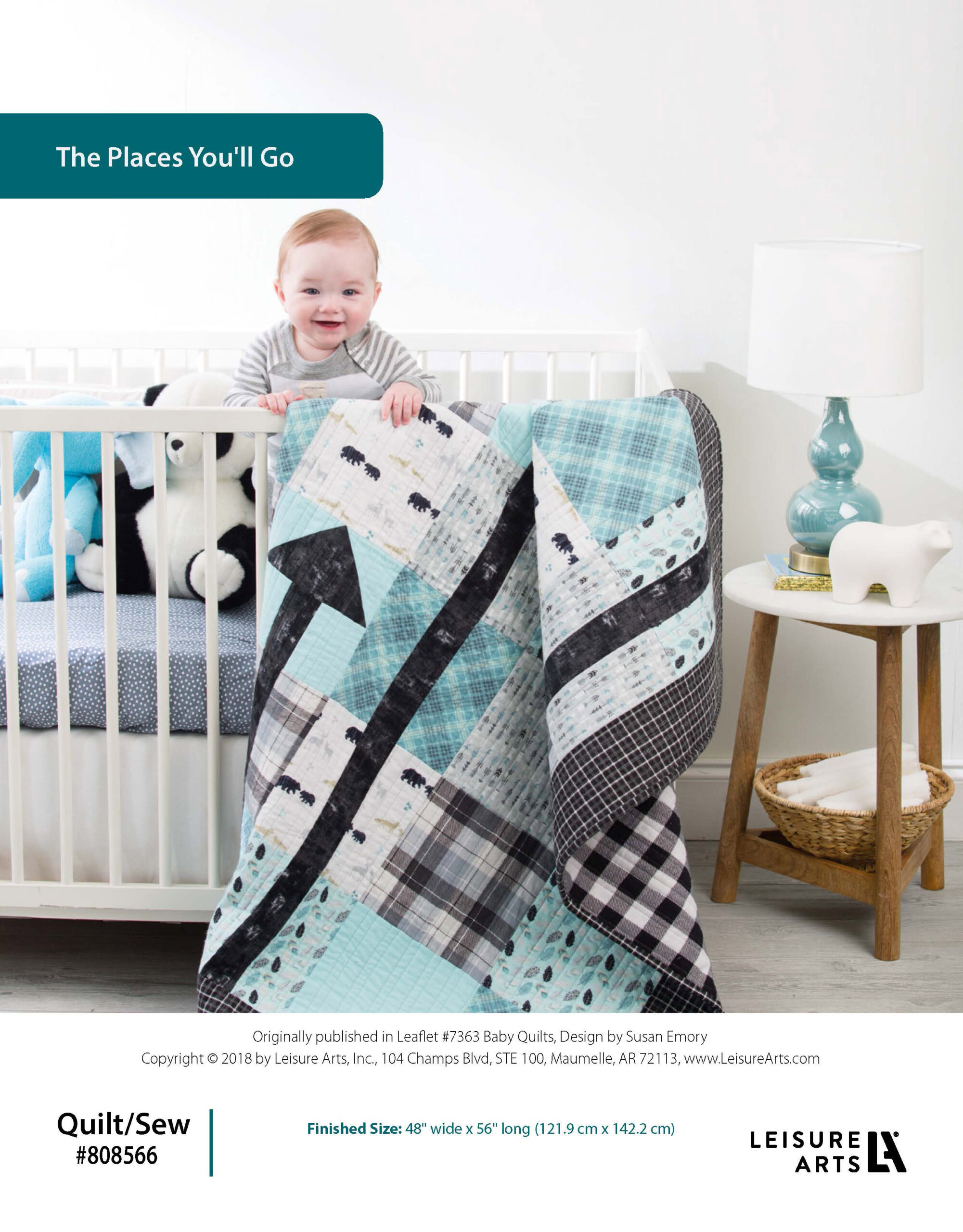 Leisure Arts Baby Quilts The Places Youll Go ePattern