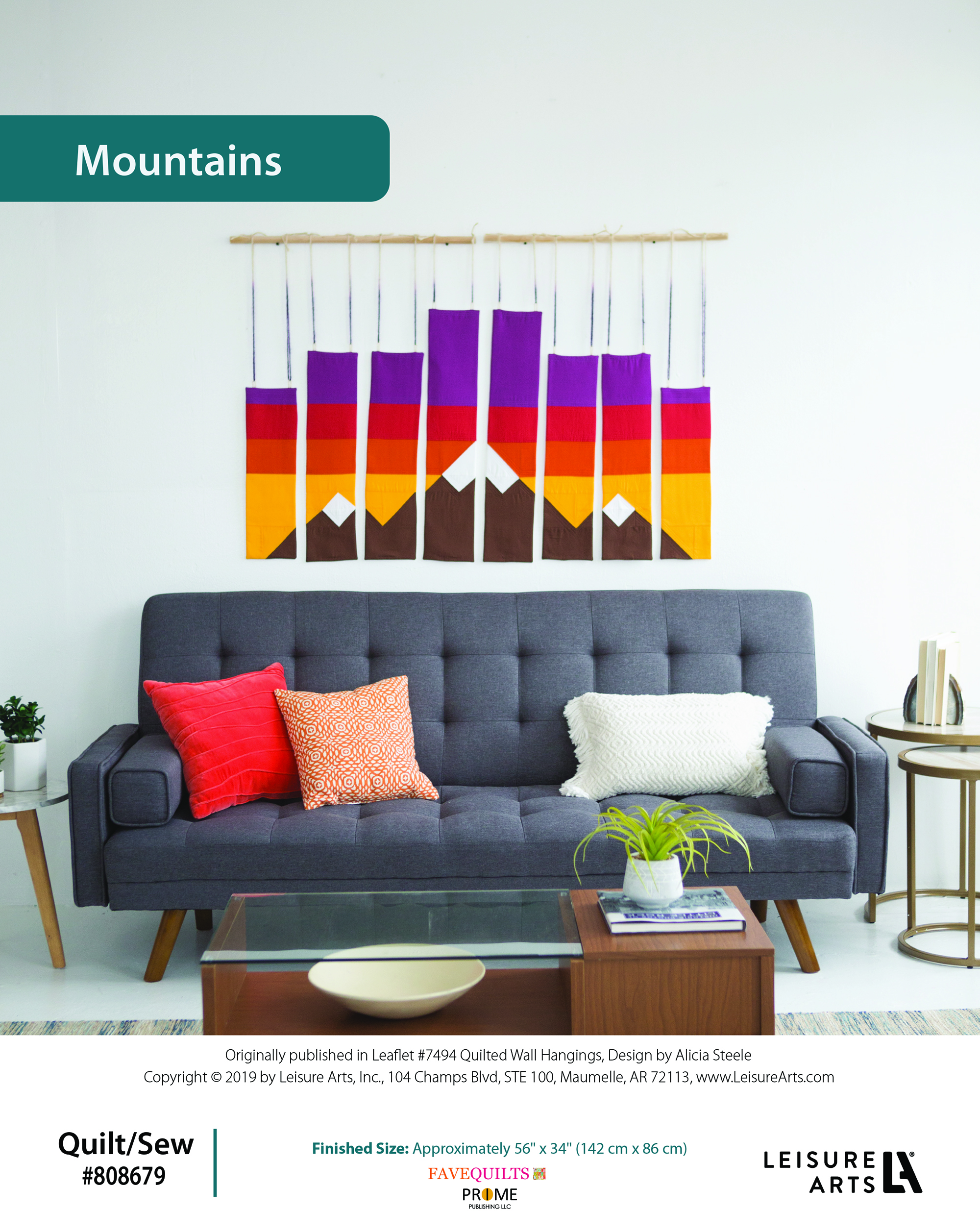 Leisure Arts ePattern Mountains