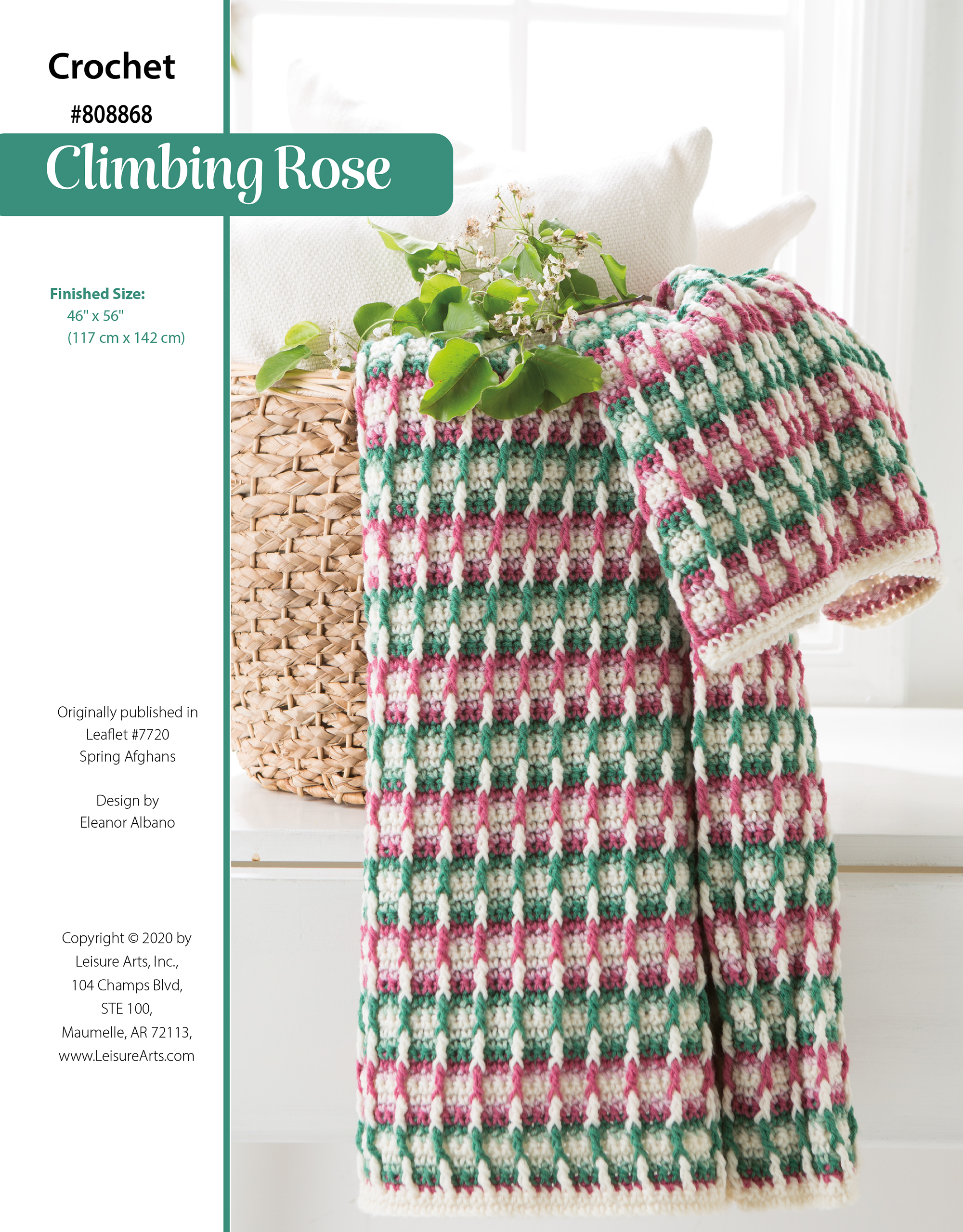 Leisure Arts ePattern Climbing Rose