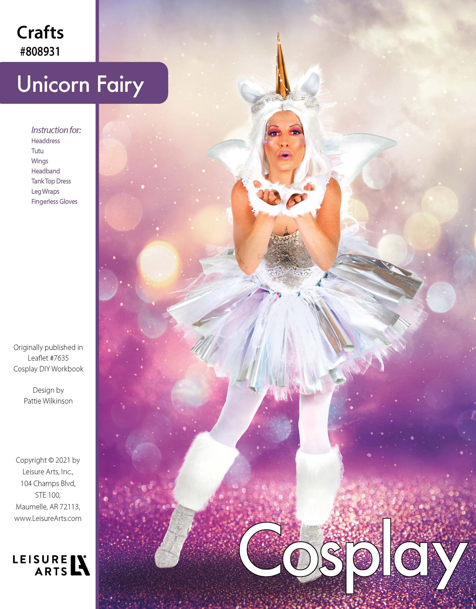 Leisure Arts ePattern Unicorn Fairy
