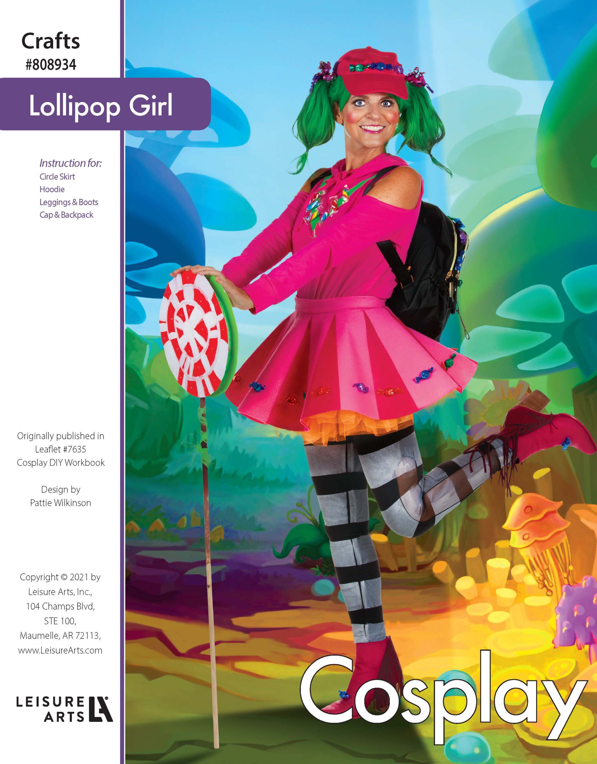 Leisure Arts ePattern Lollipop Girl