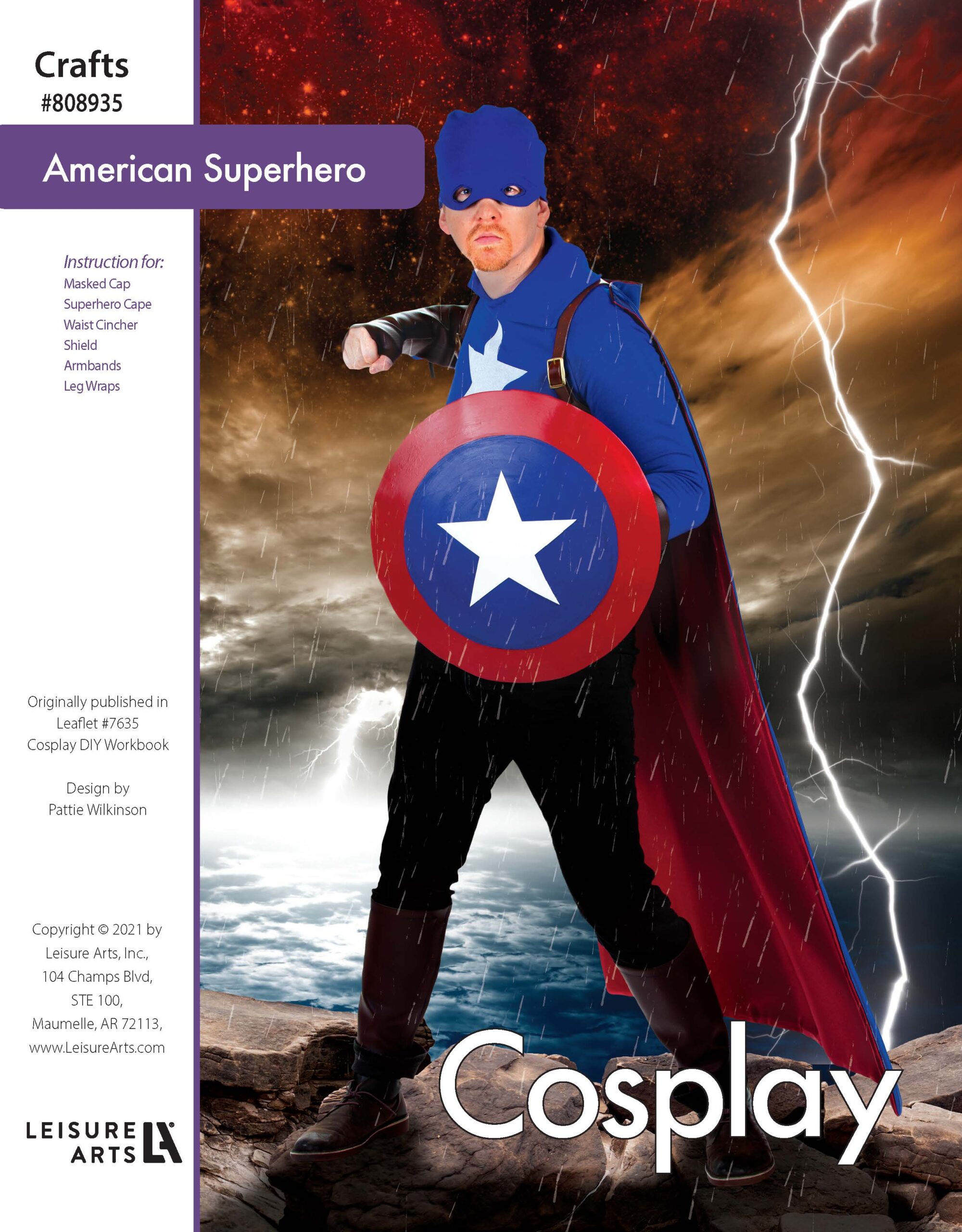Leisure Arts ePattern American Superhero