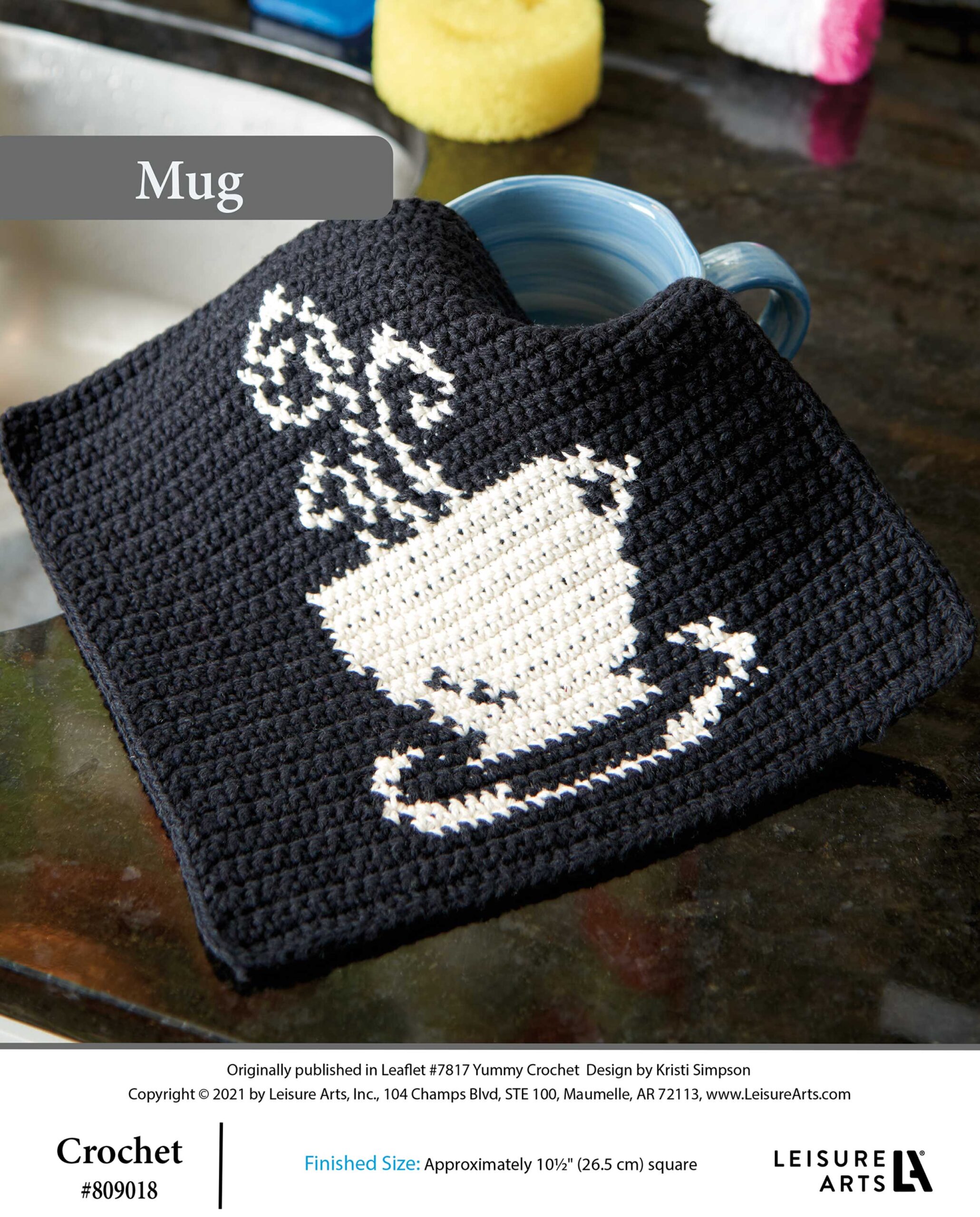 Leisure Arts Yummy Crochet Mug ePattern