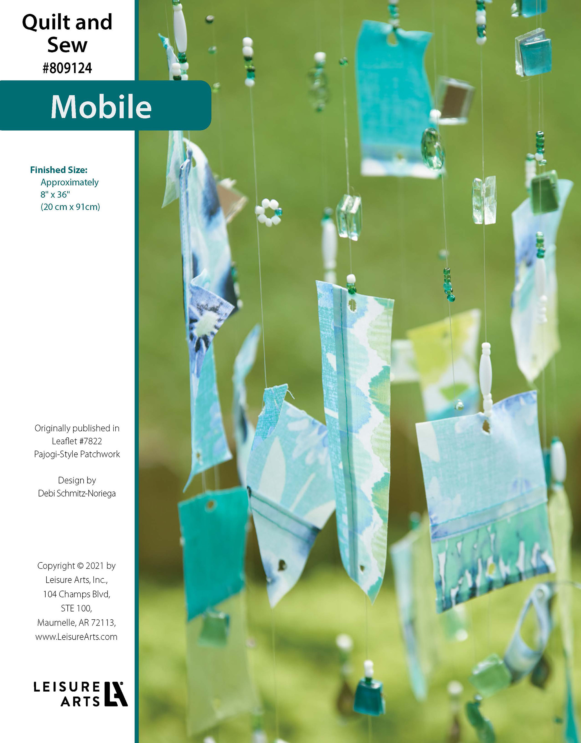 Leisure Arts Quilt And Sew PajogiStyle Patchwork Patio Mobile ePattern