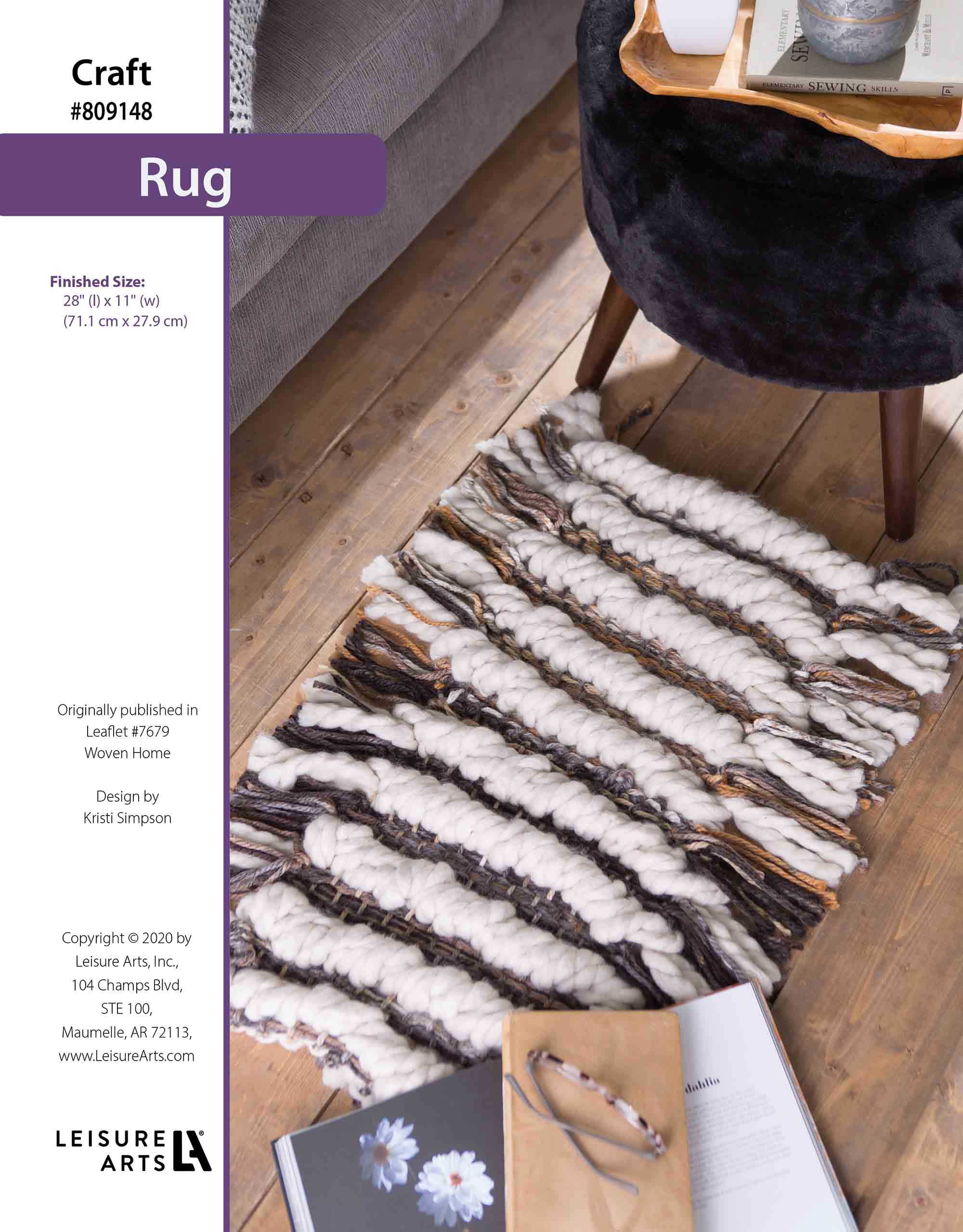 Leisure Arts Woven Rug ePattern