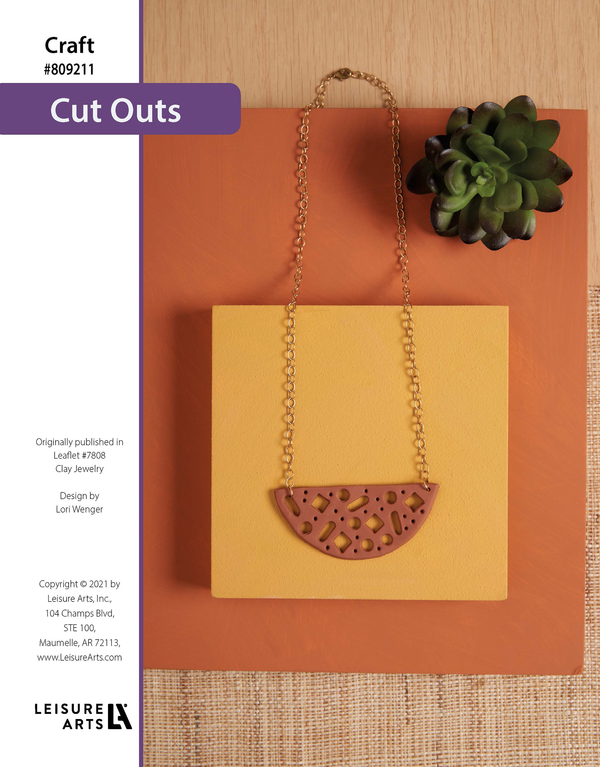 Leisure Arts Clay Jewelry Cut Outs ePattern