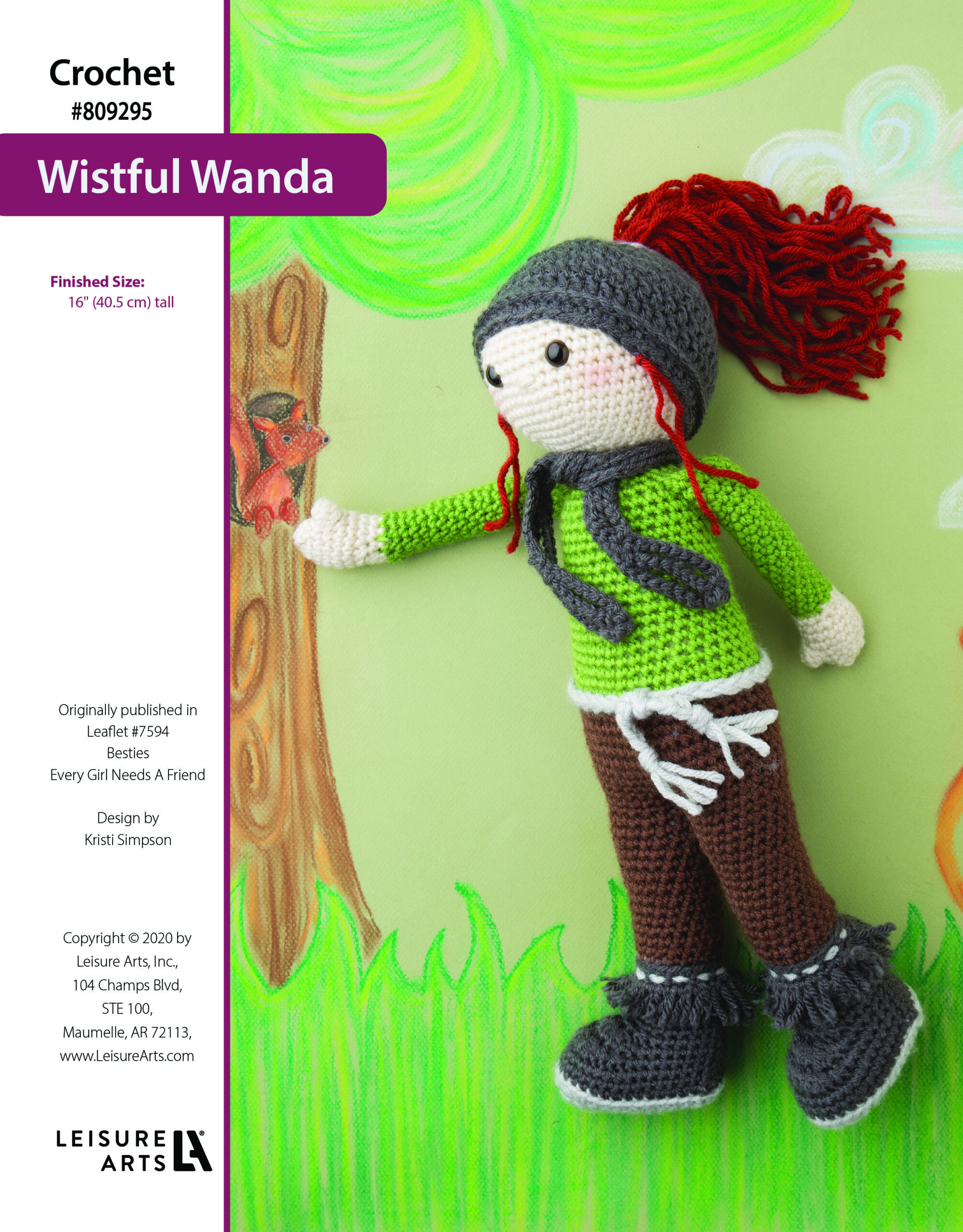 Leisure Arts ePattern Crochet Wistful Wanda