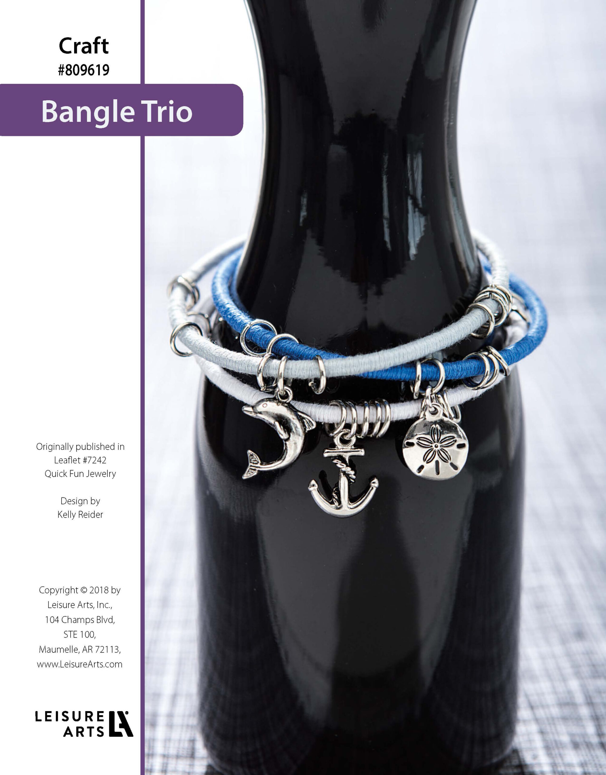 Leisure Arts Quick Fun Jewelry Bangle Trio ePatterns