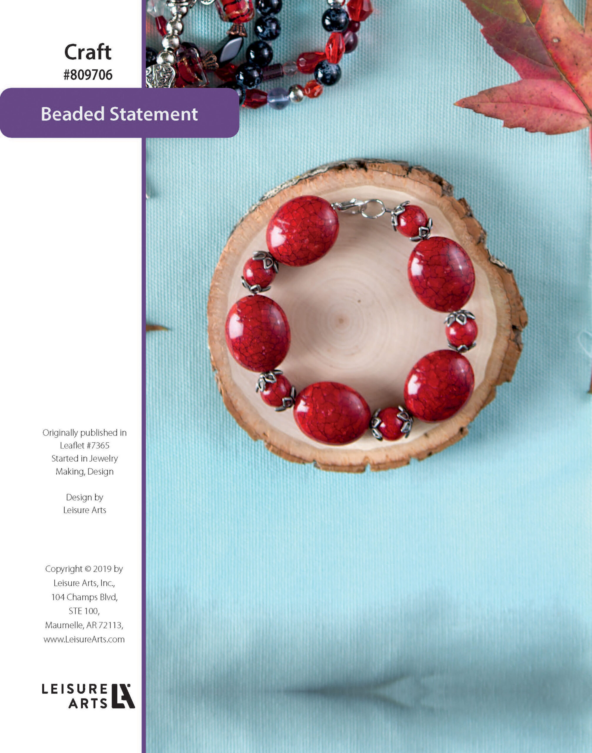 Leisure Arts Get Started In Jewelry Making Beaded Statement ePattern