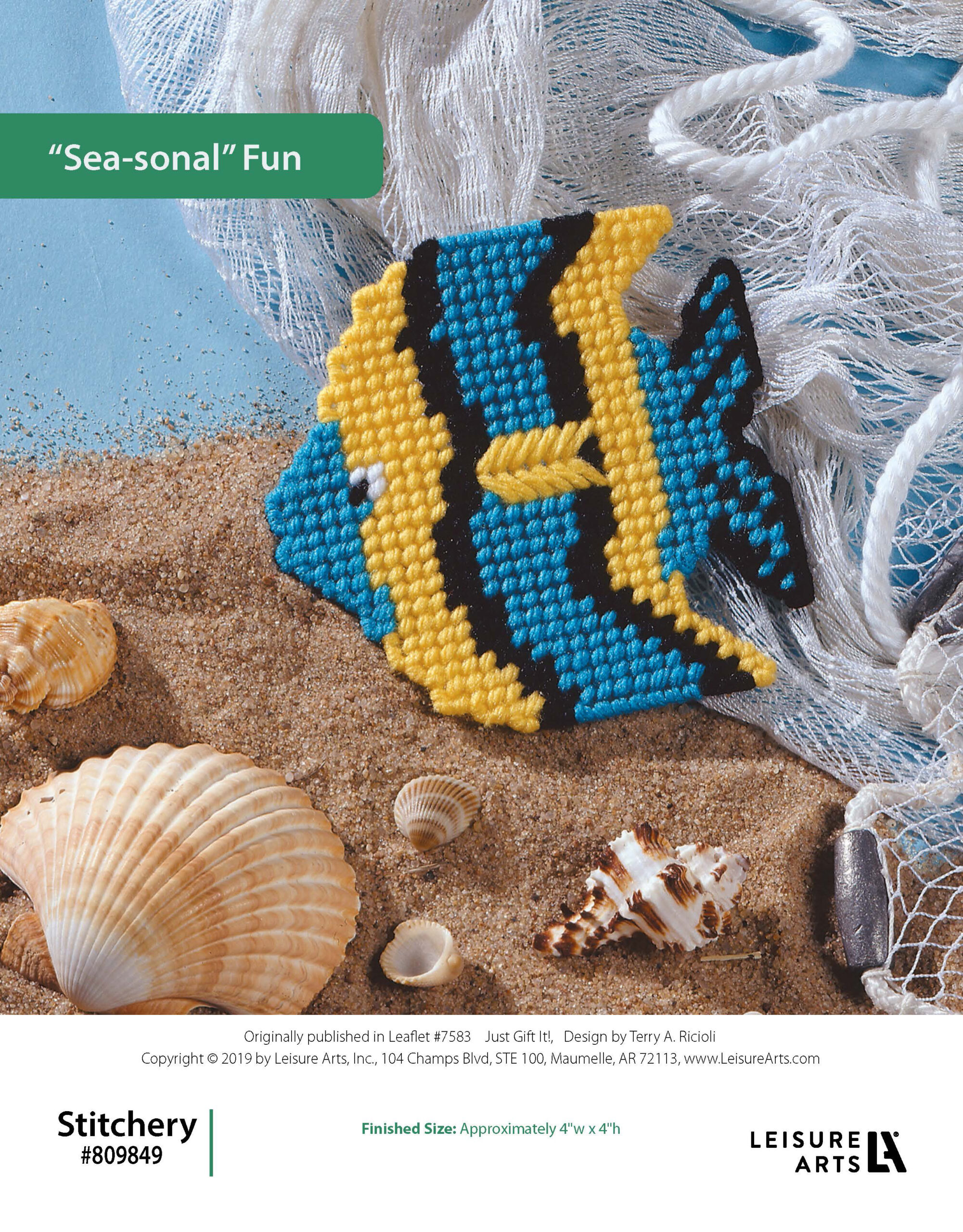 Leisure Arts Just Gift It oSeasonalo Fun Plastic Canvas ePattern