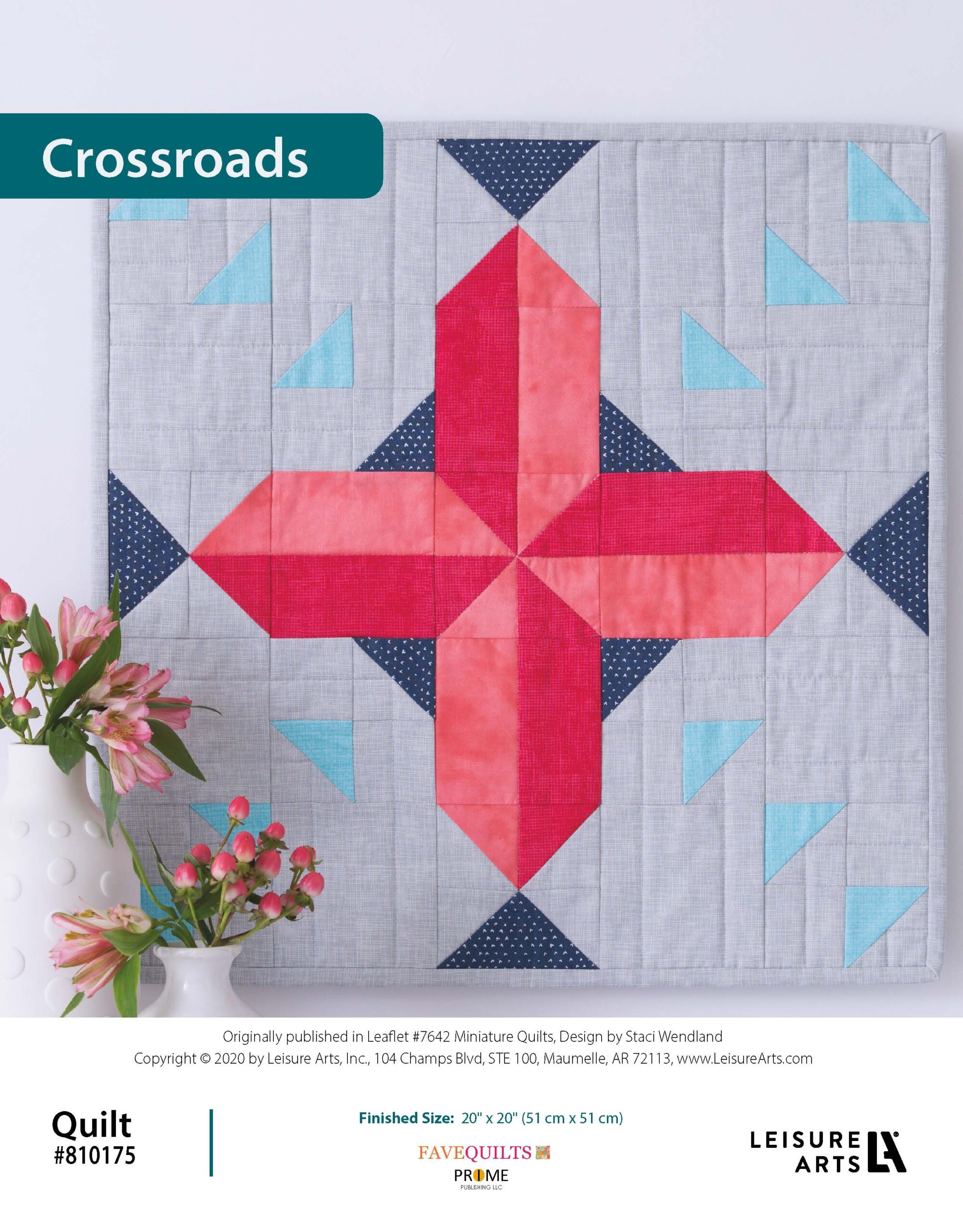 Leisure Arts Miniature Quilts Crossroads ePattern
