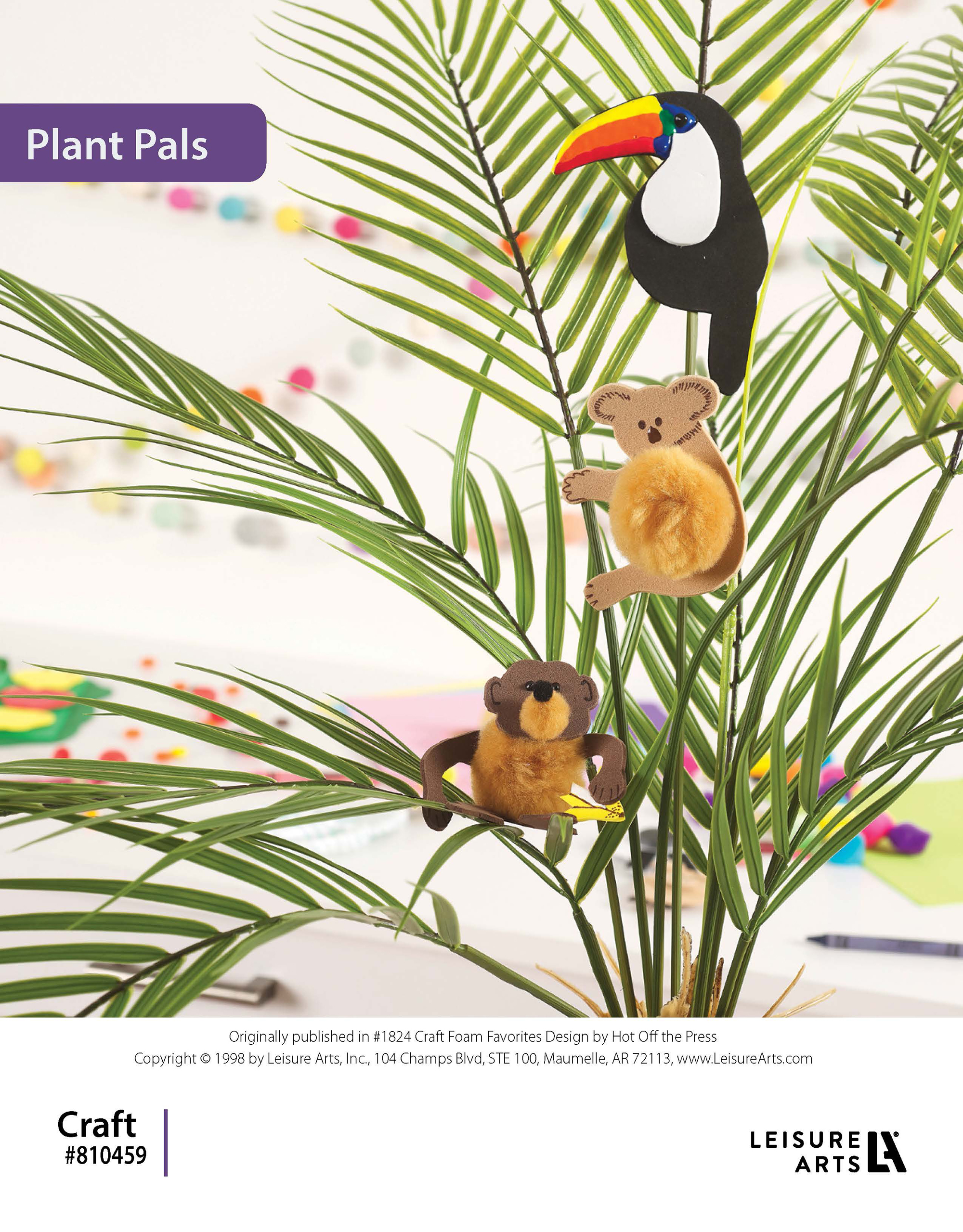 Craft Foam Favorites Plant Pokes ePattern