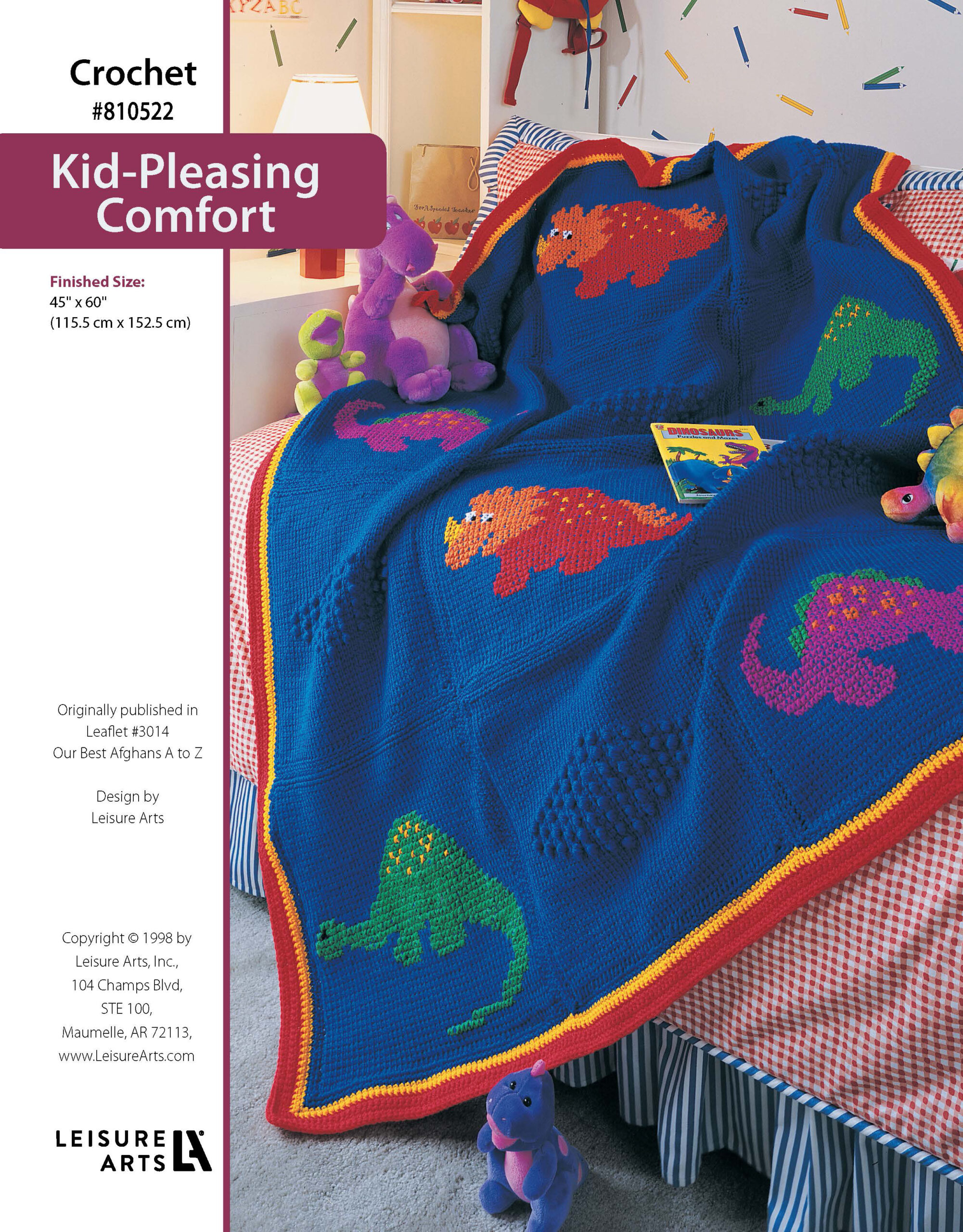 Leisure Arts Our Best Afghans A To Z KidPleasing Comfort Crochet ePattern