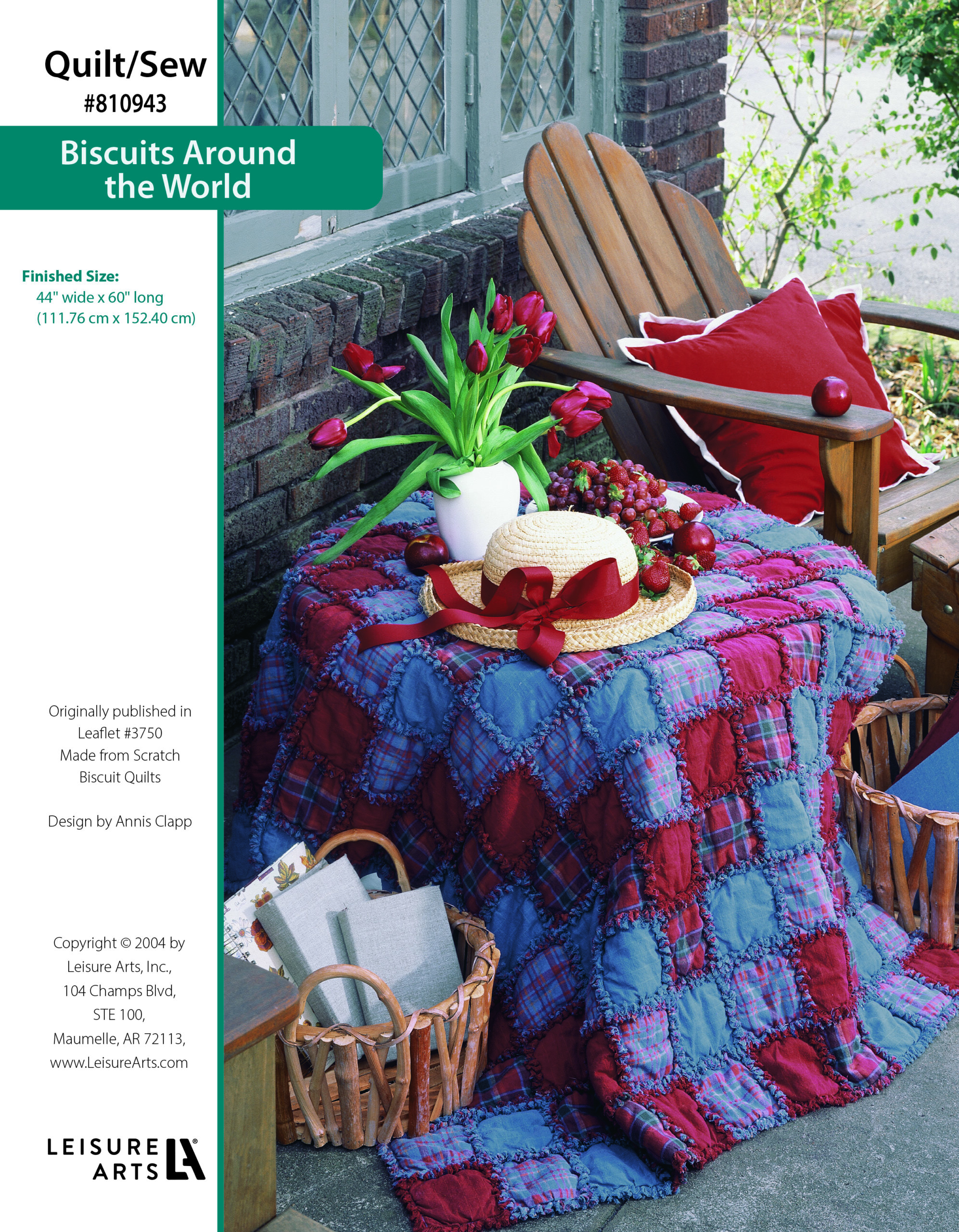 Leisure Arts Made From Scratch Biscuit Quilts Around The World ePattern